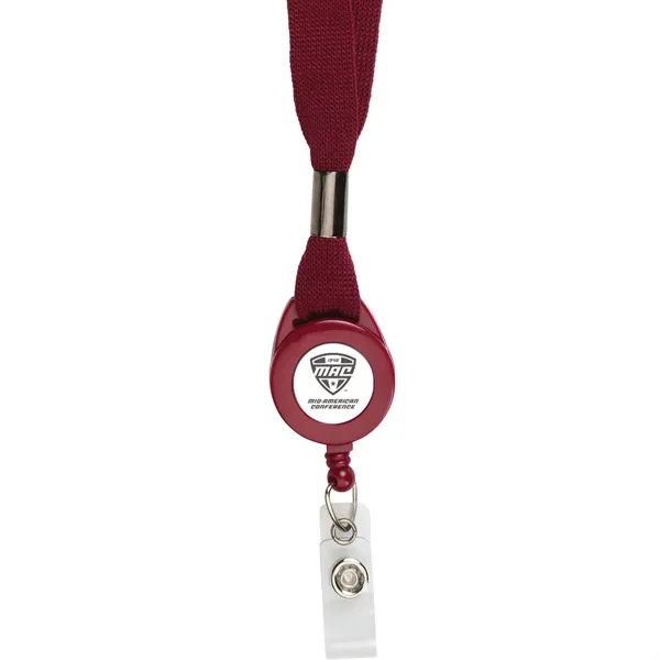 Maroon color option for Lanyard Badge Reel