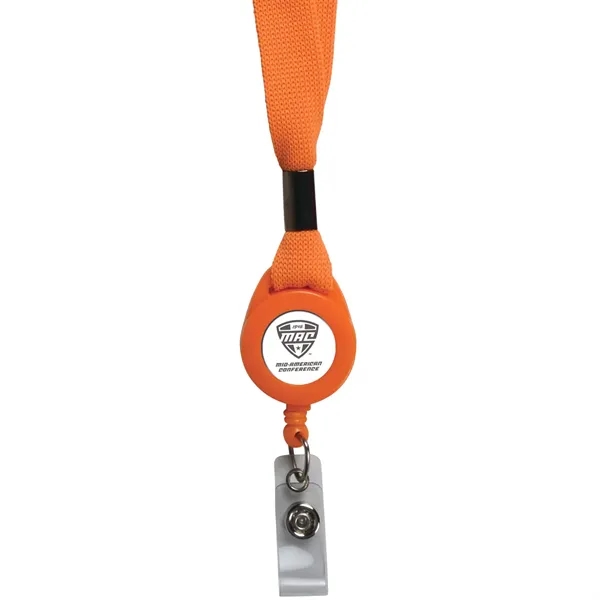 Orange color option for Lanyard Badge Reel