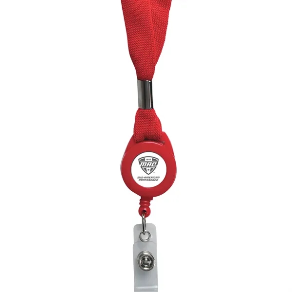 Red color option for Lanyard Badge Reel