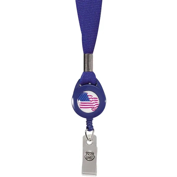 Royal Blue color option for Lanyard Badge Reel
