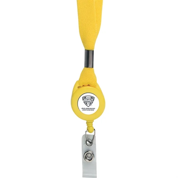 Yellow color option for Lanyard Badge Reel