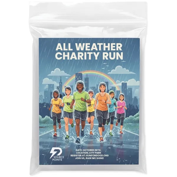 Clear color option for Rain Poncho