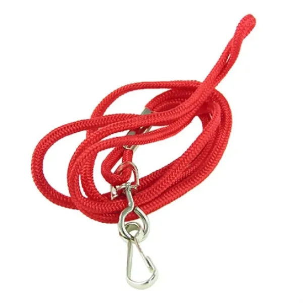 Red color option for 38" Round Lanyard With Snap Hook