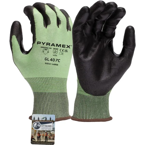 Main photo of Polyurethane A4 Cut Safety Gloves