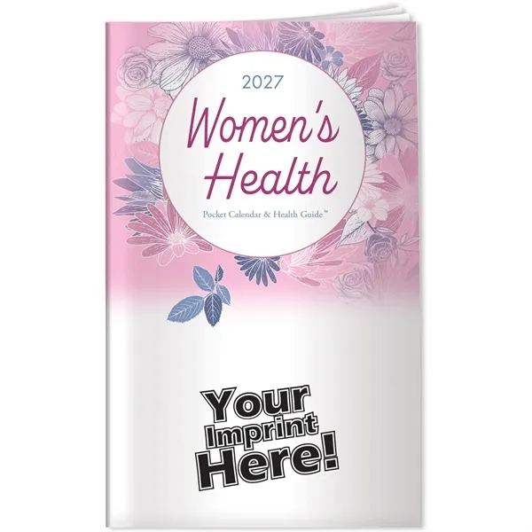 Multi Color color option for Pocket Calendar   2027 Women's Health Guide