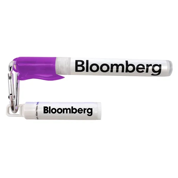 Translucent Purple color option for Sunscreen & Chap Balm Combo