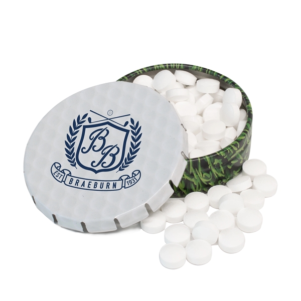 White-Green color option for Golf Tek Klick Mint Tin