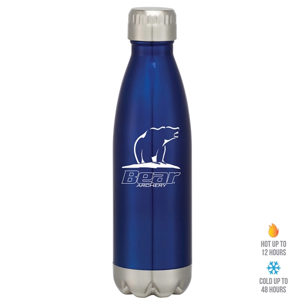 Blue color option for 17 Oz. Bottle Economy Drinkware Gift Box Set
