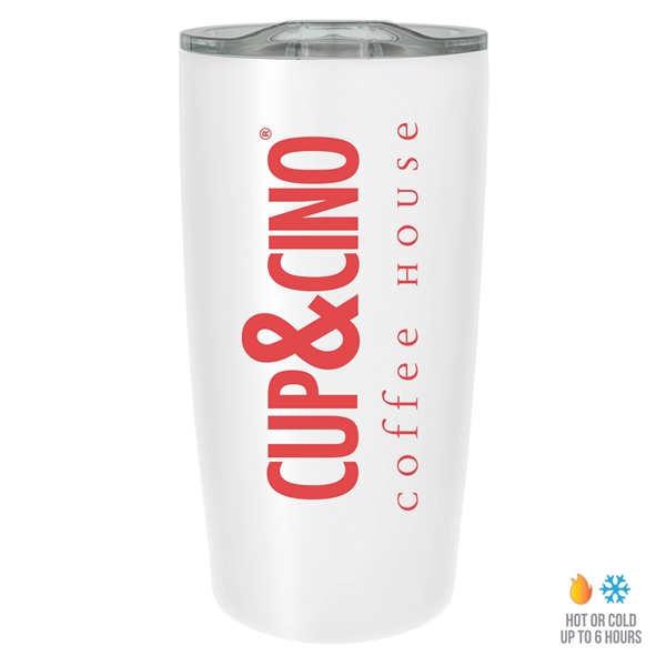 White color option for 20 Oz. Tumbler Economy Drinkware Gift Box Set
