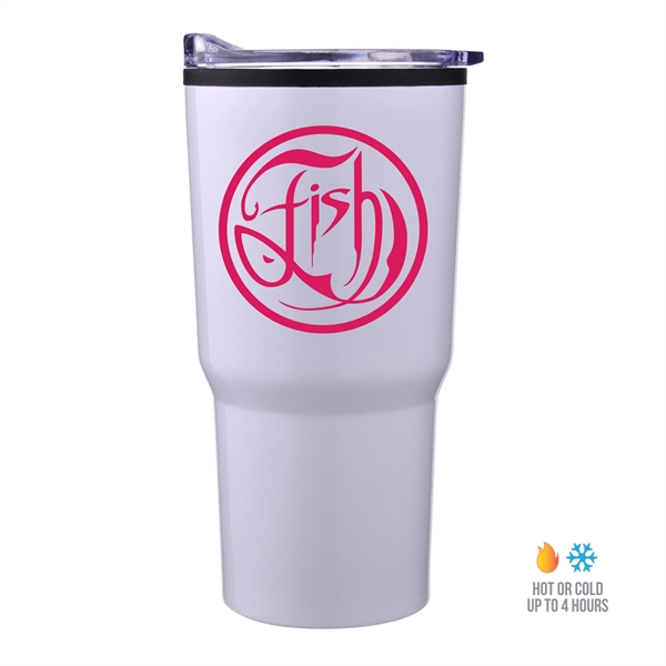 White color option for 20 Oz. Economy Tumbler Drinkware Gift Box Set