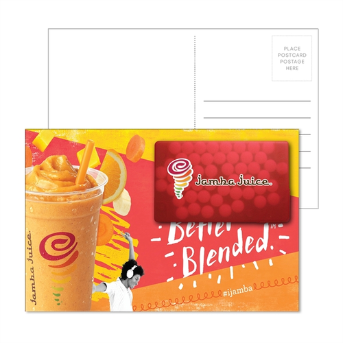 Main photo of Postcard With Rectangle Credit Card Mints