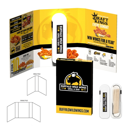 Main photo of Tek Booklet With Travel Toothpick Dispenser