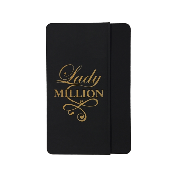 Black color option for Tek Booklet With Silicone Smart Side Wallet