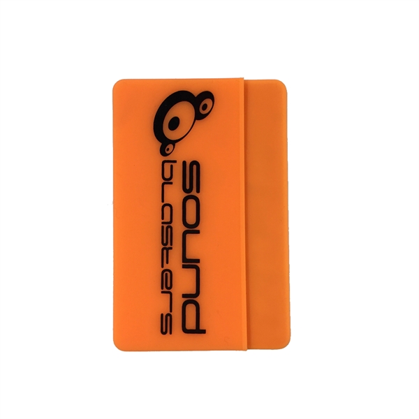 Orange color option for Tek Booklet With Silicone Smart Side Wallet