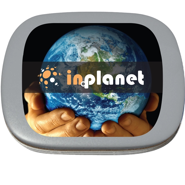 Metallic Silver color option for Tek Booklet With Mint Tin