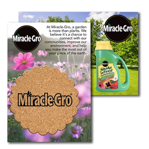 Photo of Post Card With Flower Cork Coaster