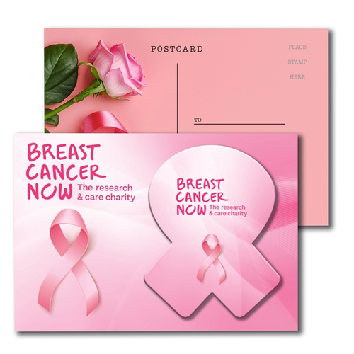 Main photo of Post Card With Full Color Awareness Ribbon Coaster