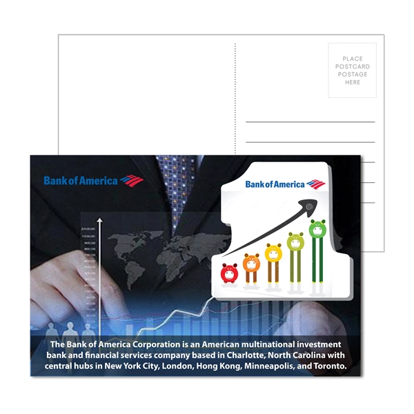 Multi color color option for Post Card With Full Color #1 Coaster