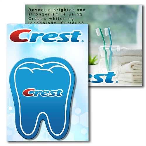 Main photo of Post Card With Full Color Tooth Coaster