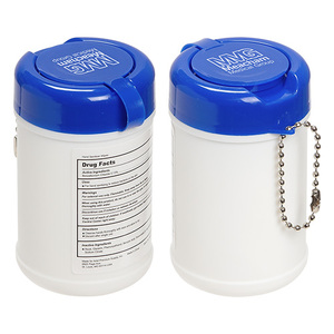 Photo of Travel Well Sanitizer Wipes Key Chain