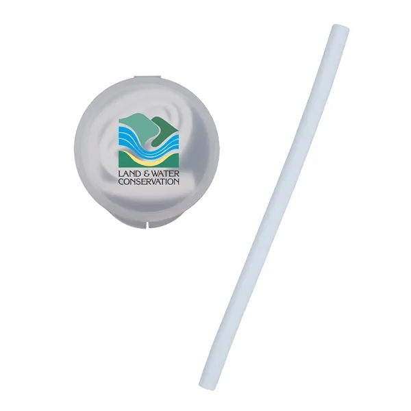 White color option for Silicone Straw In Case