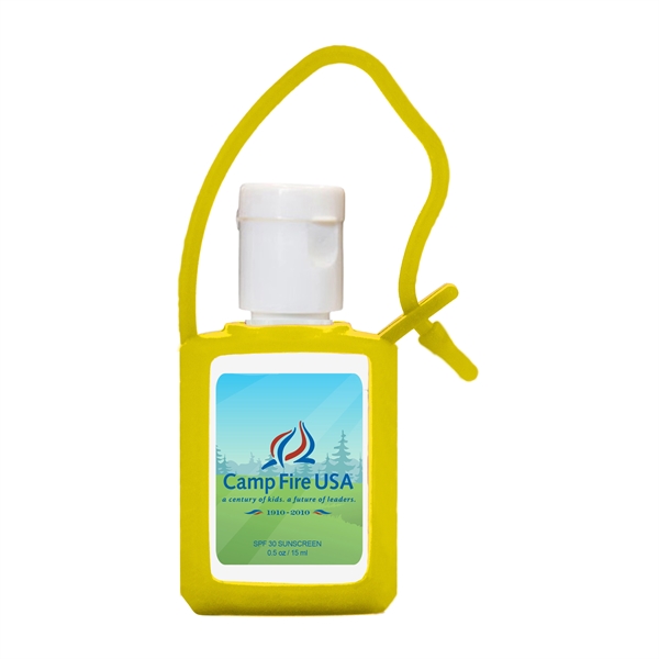 Yellow color option for Travel Spf 30 .5 Oz Square Sunscreen