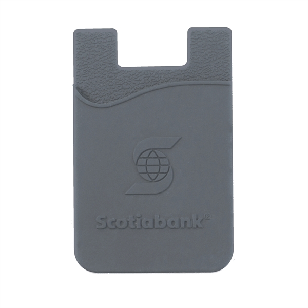 Gray color option for Tek Booklet With Embossed Silicone Wallet