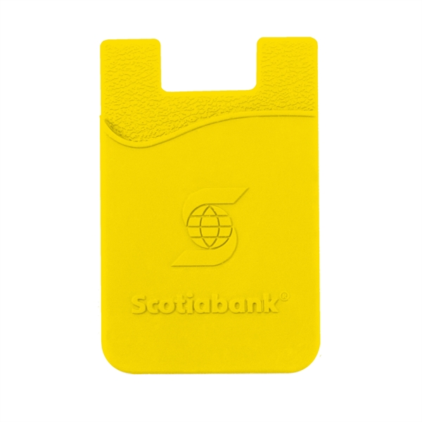 Yellow color option for Tek Booklet With Embossed Silicone Wallet