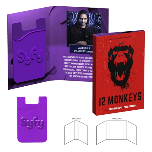 Main photo of Tek Booklet With Embossed Silicone Wallet