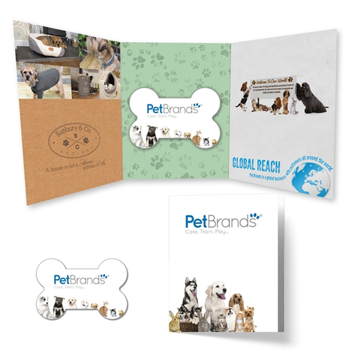 Main photo of Tek Booklet 2 With Full Color Dog Bone Coaster