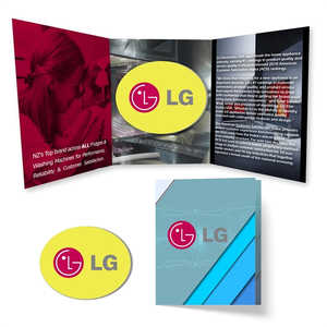 Photo of Tek Booklet 2 With Full Color Oval Coaster