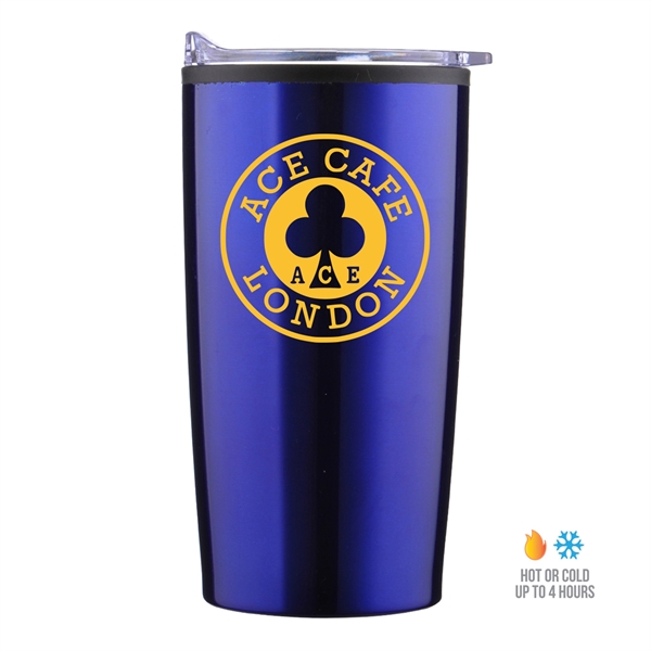 Blue color option for 20 Oz Economy Tumbler   Drinkware Gift Set Box