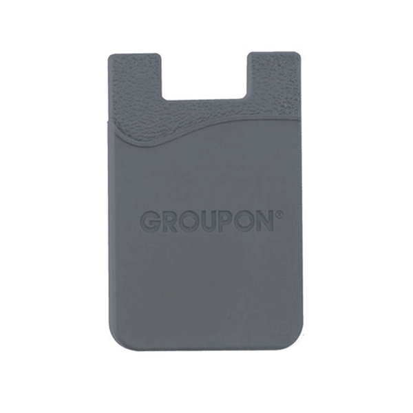 Gray color option for Tek Booklet With Debossed Silicone Wallet
