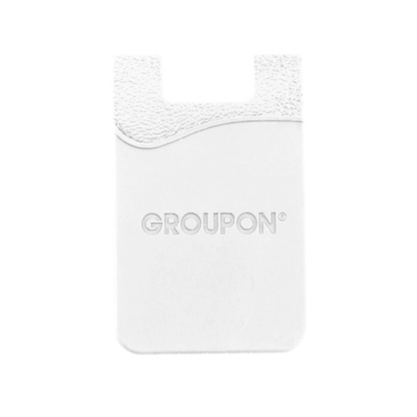 White color option for Tek Booklet With Debossed Silicone Wallet