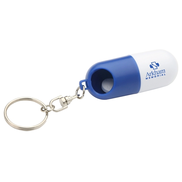 Medium Blue color option for Twist A Pill Key Chain