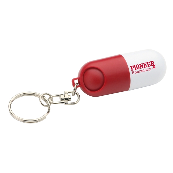 Medium Red color option for Twist A Pill Key Chain
