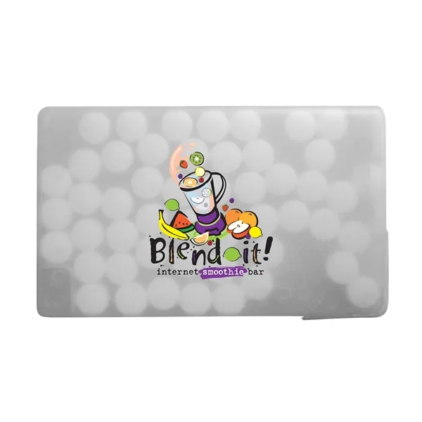 Translucent Frost color option for Awareness Tek Booklet With Credit Card Mints