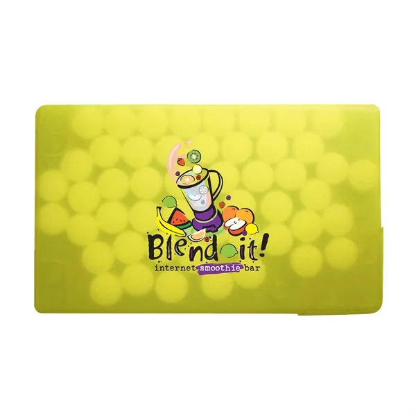 Translucent Yellow color option for Awareness Tek Booklet With Credit Card Mints
