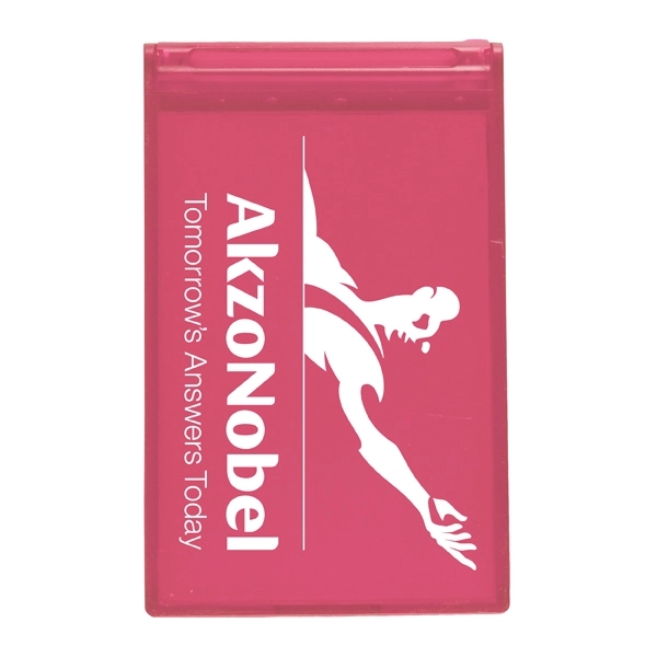 Translucent  Pink color option for Awareness Tek Booklet With Mirror