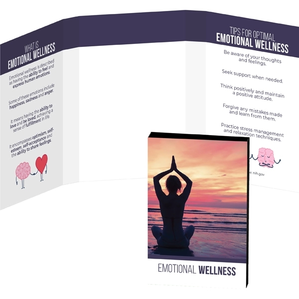 Translucent Purple color option for Awareness Tek Booklet With Mirror