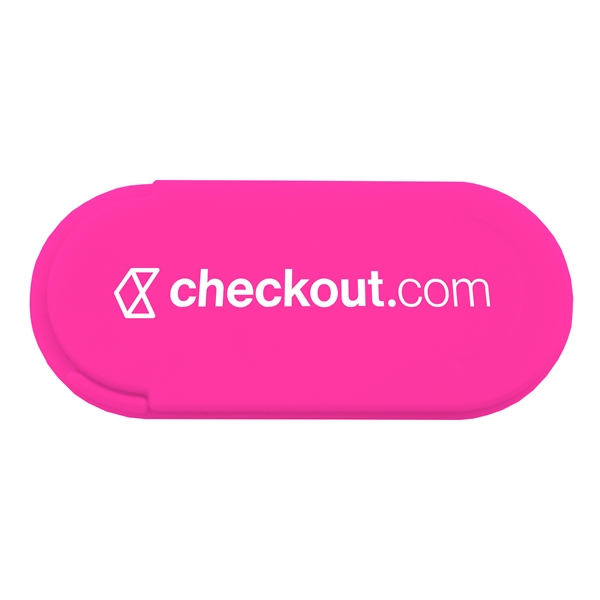 Neon Pink color option for Awareness Tek Booklet With Webcam Cover