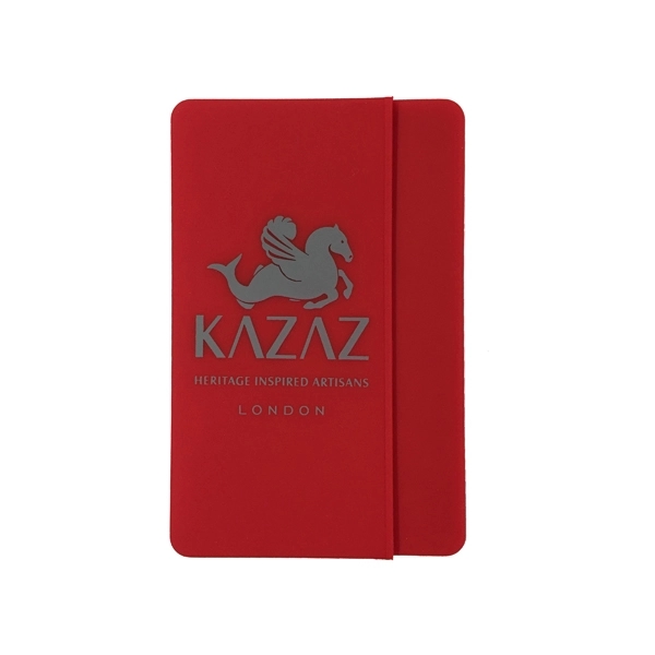 Red color option for Awareness Tek Booklet W/Silicone Wallet Side Wallet