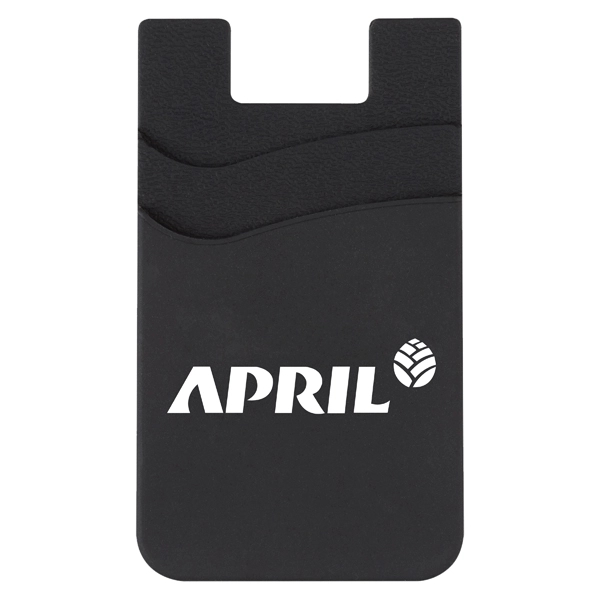 Black color option for Awareness Tek Booklet W/Double Pocket Silicone Wallet