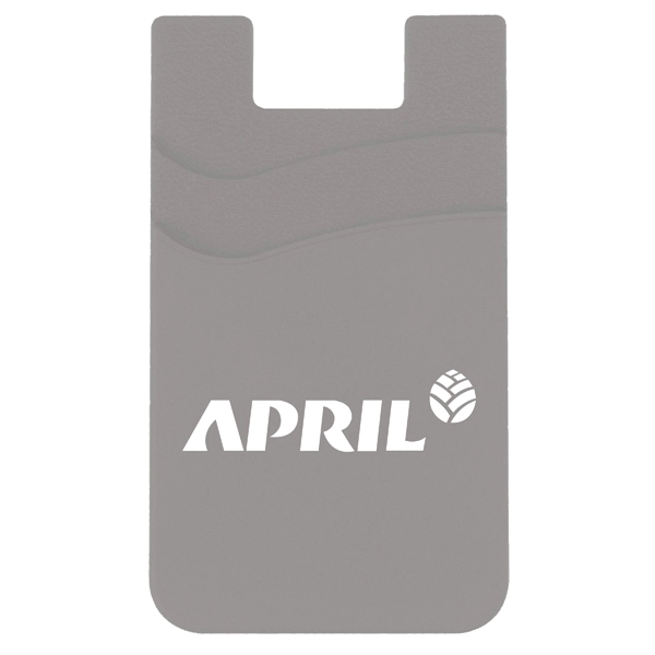 Gray color option for Awareness Tek Booklet W/Double Pocket Silicone Wallet