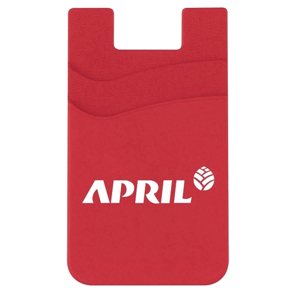 Red color option for Awareness Tek Booklet W/Double Pocket Silicone Wallet