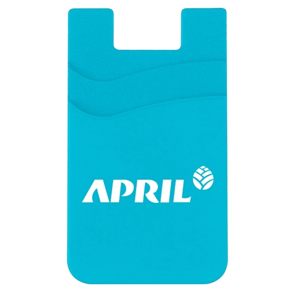 Teal color option for Awareness Tek Booklet W/Double Pocket Silicone Wallet