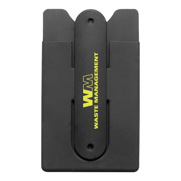 Black color option for Awareness Tek Booklet W/Silicone Stand And Wallet