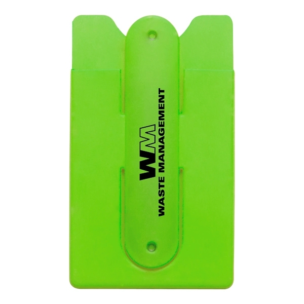 Green color option for Awareness Tek Booklet W/Silicone Stand And Wallet
