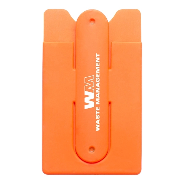 Orange color option for Awareness Tek Booklet W/Silicone Stand And Wallet
