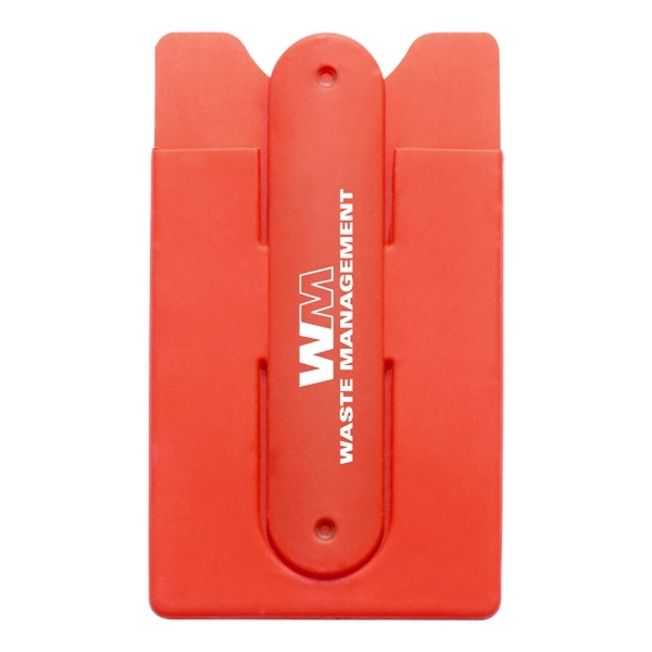 Red color option for Awareness Tek Booklet W/Silicone Stand And Wallet